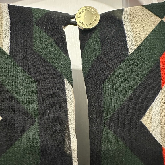 Calvin Klein Geometric Maxi Dress, Size 12 - Picture 14 of 14